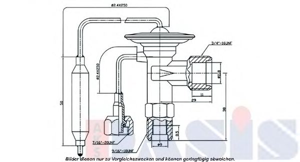 MAZDA SC629590 Expansion Valve, air conditioning